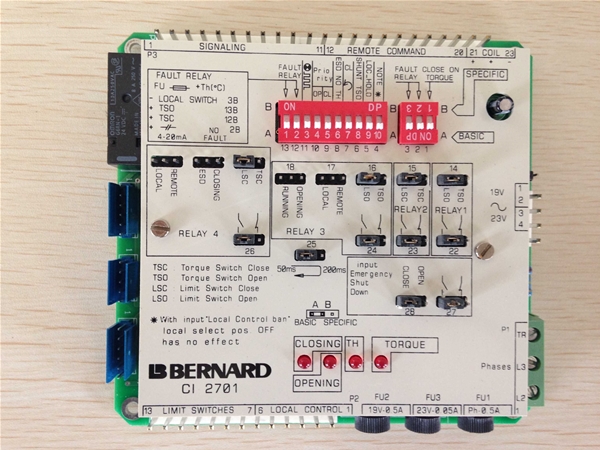 CI2701原装伯纳德电动执行器控制板